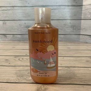 New Sunkissed Shower Gel, 10 Oz! Bath & Body Works Vitamin E And Aloe Body wash